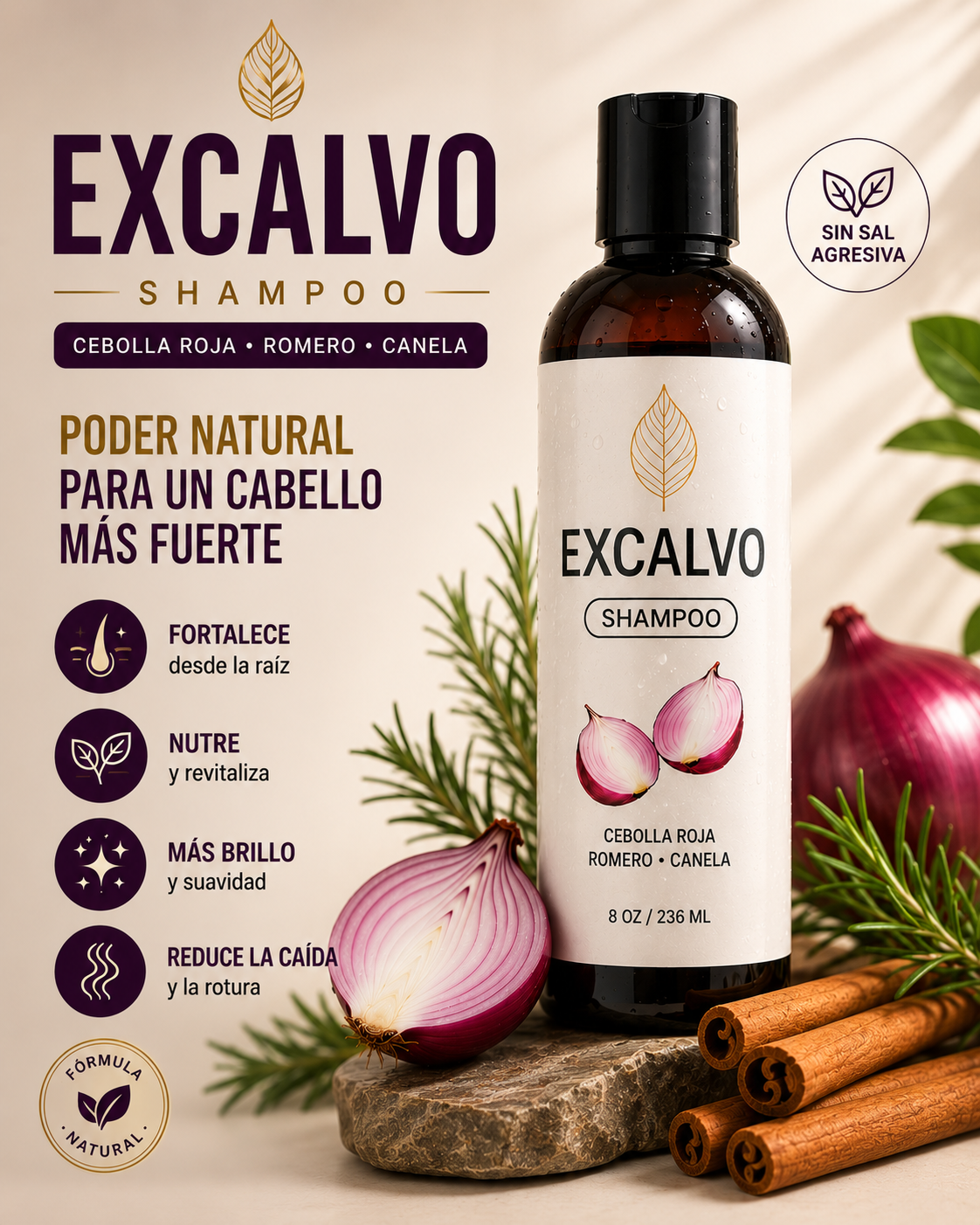 EXCALVO SHAMPOO🧴- SEGURIDAD AL CAMINAR💯