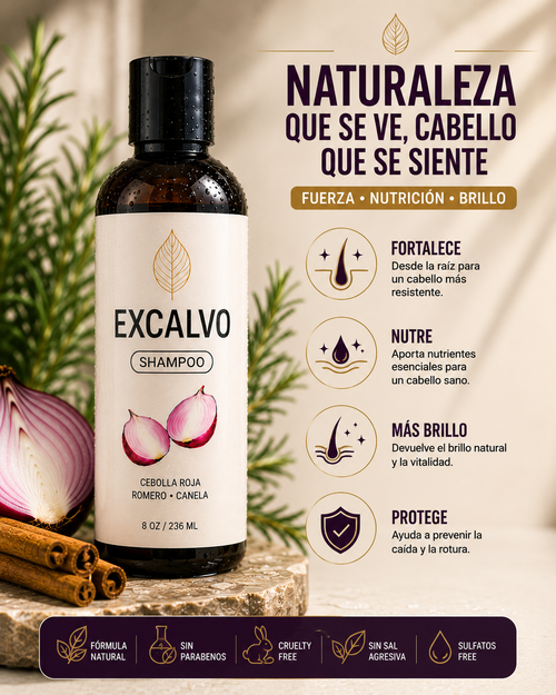 EXCALVO SHAMPOO🧴- SEGURIDAD AL CAMINAR💯