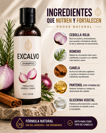 EXCALVO SHAMPOO🧴- SEGURIDAD AL CAMINAR💯