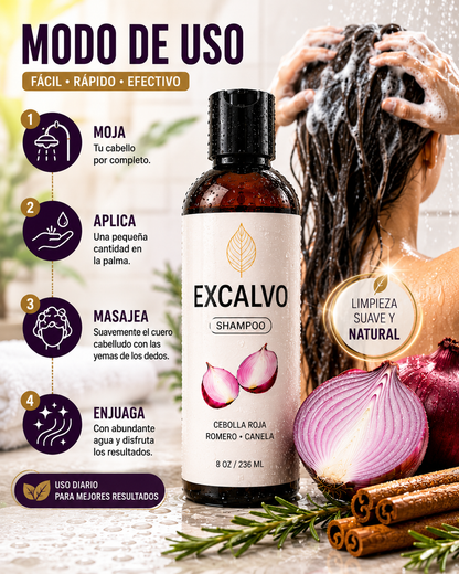 EXCALVO SHAMPOO🧴- SEGURIDAD AL CAMINAR💯