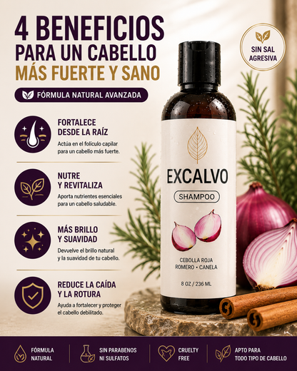 EXCALVO SHAMPOO🧴- SEGURIDAD AL CAMINAR💯
